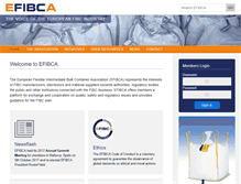 Tablet Screenshot of efibca.com